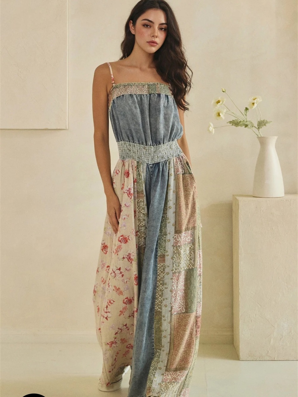 💕NEW! Oli & Hali patchwork jumpsuit - Picture 9 of 11